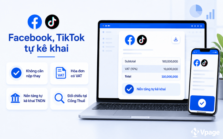 Trường hợp phổ biến (Facebook, TikTok tự kê khai) 